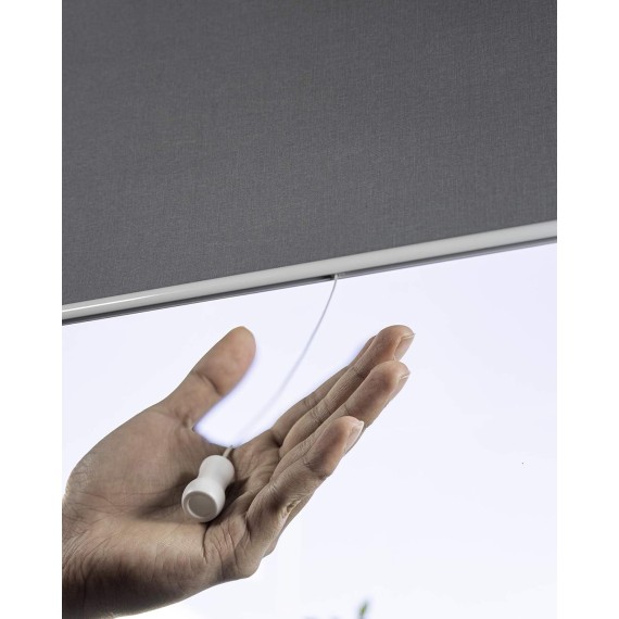 Roller Window Shades , Window Blinds , Window Shades for Home , Roller Shades , Window Treatments , Window Blinds Cordless , Door Blinds , Urban Grey (Light Filtering), 23"W X 72"H