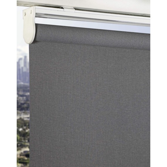 Roller Window Shades , Window Blinds , Window Shades for Home , Roller Shades , Window Treatments , Window Blinds Cordless , Door Blinds , Urban Grey (Light Filtering), 23"W X 72"H