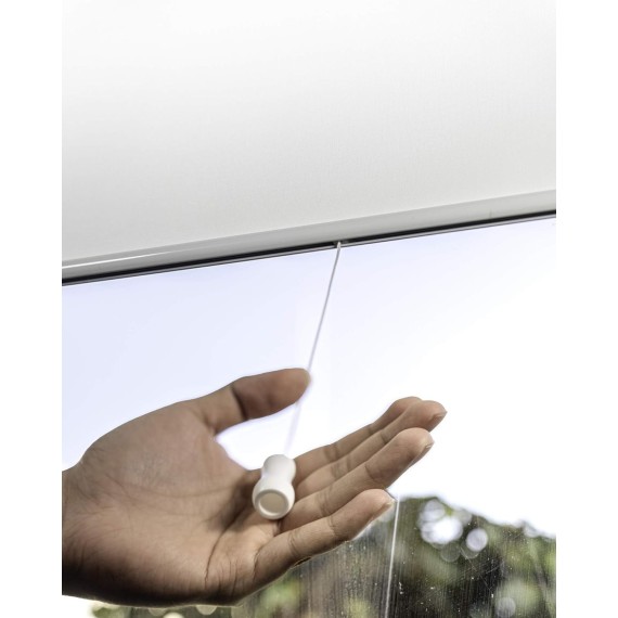 Roller Window Shades , Window Blinds , Window Shades for Home , Roller Shades , Window Treatments , Window Blinds Cordless , Door Blinds , Urban White (Light Filtering)