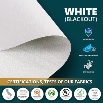 Motorized Roller Blinds Customized Size Width 20-105 Inches Window Aluminum Valance Style Rechargeable Shades with Built-in Zigbee Battery Motor for Home Office Hotel