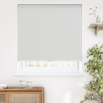 Cordless Cellular Shades, Blackout Privacy Light Blocking Honeycomb Shade Pleated Polyester Blinds for Windows Size 20'' W x 64'' H, White