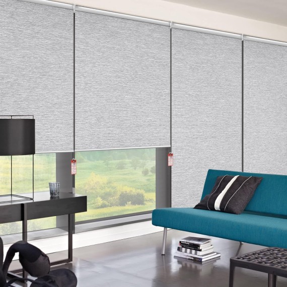 100% Blackout Roller Window Shades,Window Blinds with UV Protection Fabric,Roll Up and Pull Down Shades for Indoor Window,Window shade for Home,Dark Grey