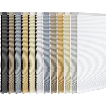 Cordless Cellular Shades, Light Filtering Honeycomb Shade Pleated Blinds for Windows, White