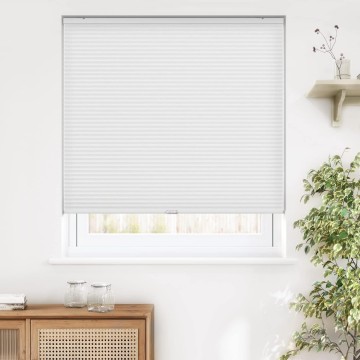 Cordless Cellular Shades, Light Filtering Honeycomb Shade Pleated Blinds for Windows, White