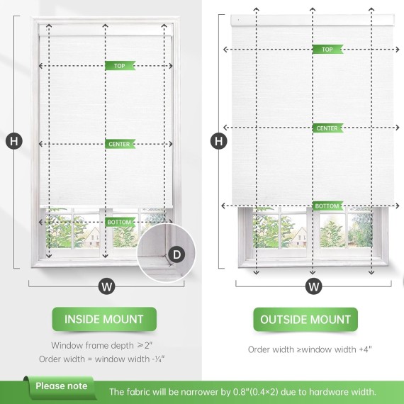 Motorized Blinds with Remote,Upgraded to【No Drill Smart Blinds】 Grasscloth Fabric,Automatic Blinds,Cordless Roller Shades,Electric Blinds for Windows,Work with Alexa/Google,White