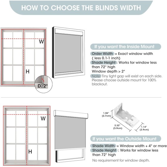 Motorized Blinds with Remote: Canisteo Battery Powered Control Electric Smart Roller Blinds Shades with Remote for Windows Cordless 100% Blackout, White