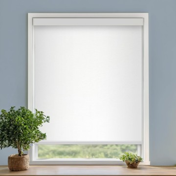 Motorized Roller Shades for Windows with Remote Control,Coolwinds Cordless Automatic Electric Blinds for Indoor Home, Office,Smart Curtain Compatible with Alexa,Google