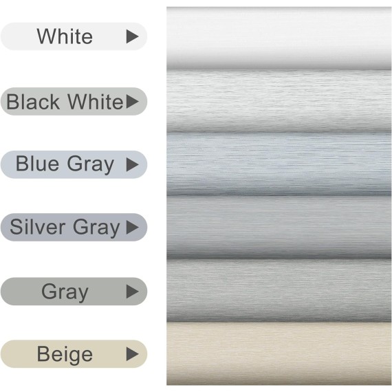 Blackout Roller Shades for Windows,Striped Jacquard Fabric Roller Blinds,Thermal Insulated UV Protection,Window Shades for Home,Office,Bedroom,Blue Gray